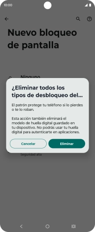 Pulsa Eliminar. Pulsa Eliminar.