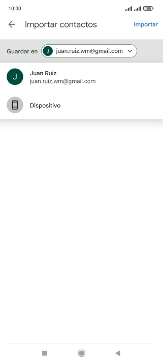Pulsa Dispositivo.