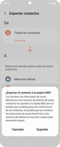 Pulsa Exportar. Pulsa Exportar.