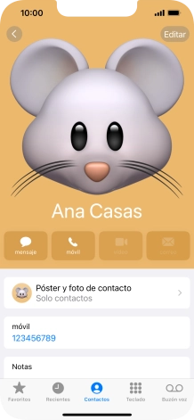 Desliza el dedo hacia arriba desde la parte inferior de la pantalla para terminar y volver a la pantalla de inicio.