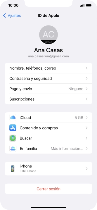 Desliza el dedo hacia arriba desde la parte inferior de la pantalla para terminar y volver a la pantalla de inicio. Desliza el dedo hacia arriba desde la parte inferior de la pantalla para terminar y volver a la pantalla de inicio.