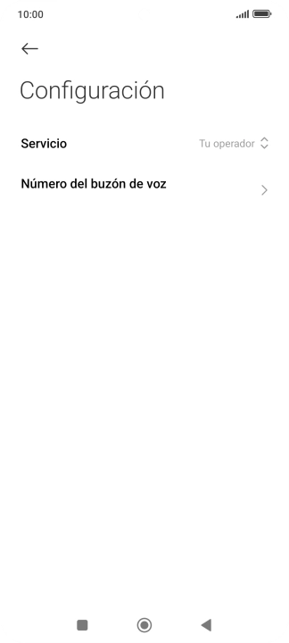 Pulsa Número del buzón de voz. Pulsa Número del buzón de voz.
