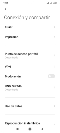 Pulsa Uso de datos. Pulsa Uso de datos.