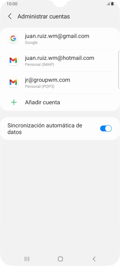 Pulsa el indicador junto a Pulsa el indicador junto a