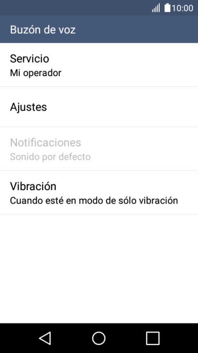 Pulsa Ajustes. Pulsa Ajustes.