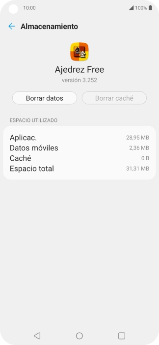 Pulsa la tecla de inicio para terminar y regresar a la pantalla de inicio. Pulsa la tecla de inicio para terminar y regresar a la pantalla de inicio.