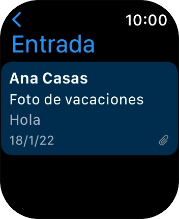 Pulsa la flecha hacia la izquierda. Pulsa la flecha hacia la izquierda.