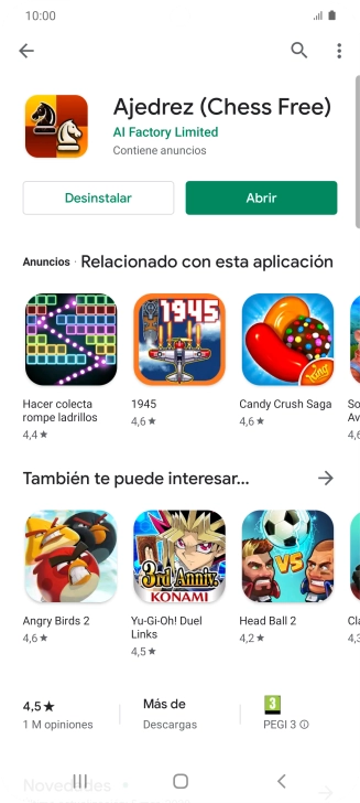Pulsa la tecla de inicio para terminar y regresar a la pantalla de inicio. Pulsa la tecla de inicio para terminar y regresar a la pantalla de inicio.