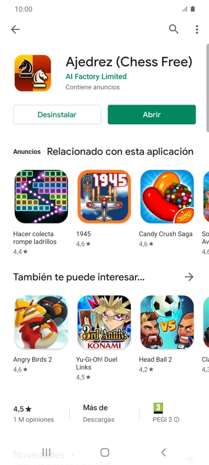 Pulsa la tecla de inicio para terminar y regresar a la pantalla de inicio. Pulsa la tecla de inicio para terminar y regresar a la pantalla de inicio.