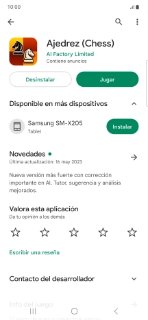 Pulsa la tecla de inicio para terminar y regresar a la pantalla de inicio. Pulsa la tecla de inicio para terminar y regresar a la pantalla de inicio.