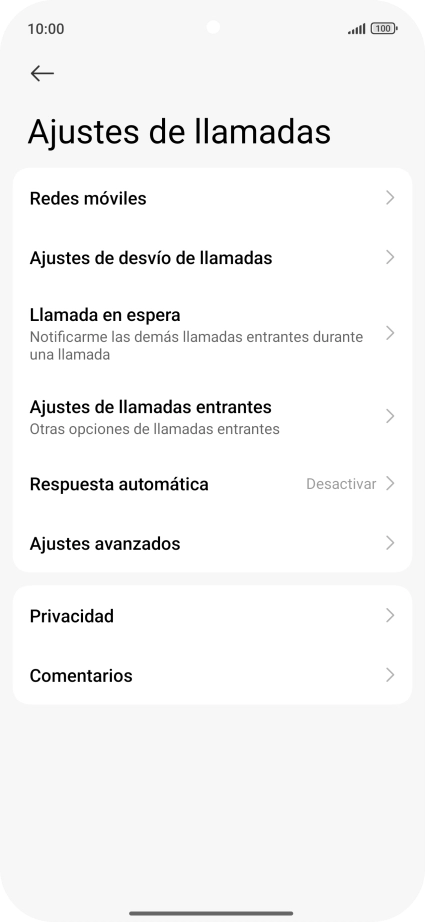 Pulsa Llamada en espera.