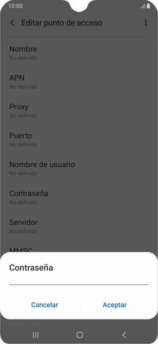 Introduce wap125 y pulsa Aceptar. Introduce wap125 y pulsa Aceptar.