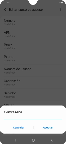 Introduce wap125 y pulsa Aceptar. Introduce wap125 y pulsa Aceptar.