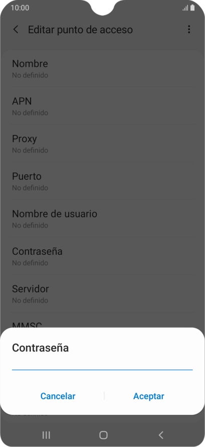 Introduce wap125 y pulsa Aceptar. Introduce wap125 y pulsa Aceptar.