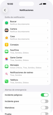 Pulsa la aplicación deseada. Pulsa la aplicación deseada.