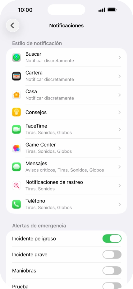 Pulsa la aplicación deseada. Pulsa la aplicación deseada.