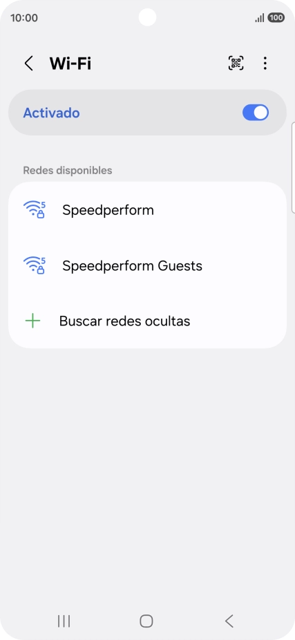 Pulsa la red wifi deseada. Pulsa la red wifi deseada.