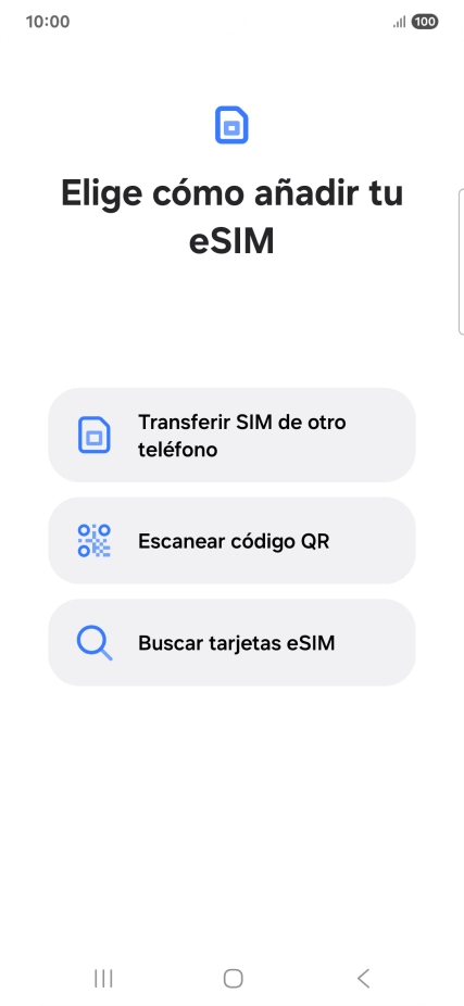Pulsa Escanear código QR. Pulsa Escanear código QR.