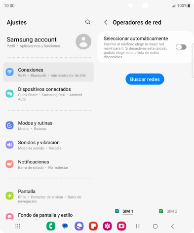 Pulsa el indicador junto a 