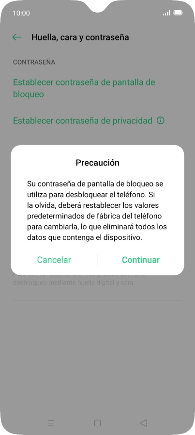 Pulsa Continuar. Pulsa Continuar.