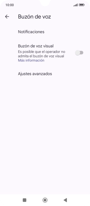 Pulsa Ajustes avanzados. Pulsa Ajustes avanzados.