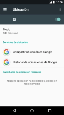 Pulsa Modo.