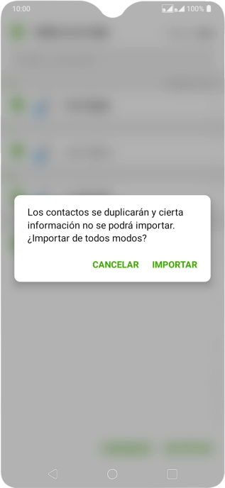 Pulsa IMPORTAR. Pulsa IMPORTAR.