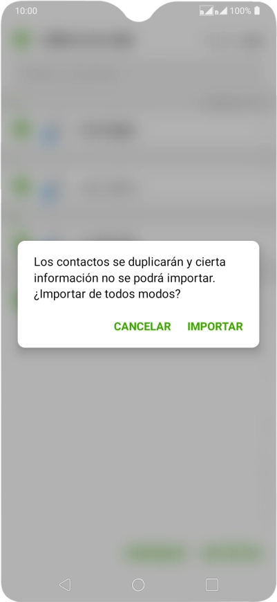 Pulsa IMPORTAR. Pulsa IMPORTAR.