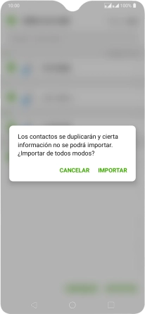 Pulsa IMPORTAR. Pulsa IMPORTAR.