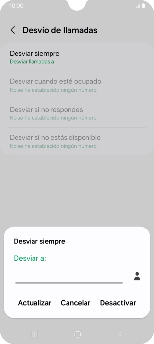 Pulsa Desactivar. Pulsa Desactivar.