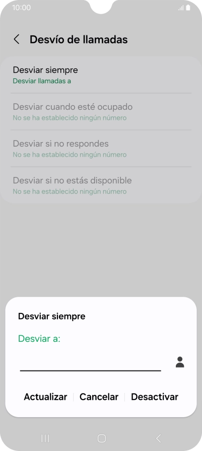 Pulsa Desactivar. Pulsa Desactivar.
