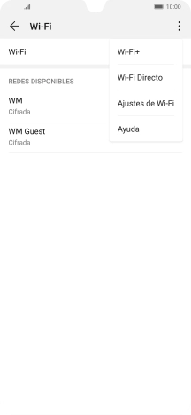 Pulsa Wi-Fi+. Pulsa Wi-Fi+.