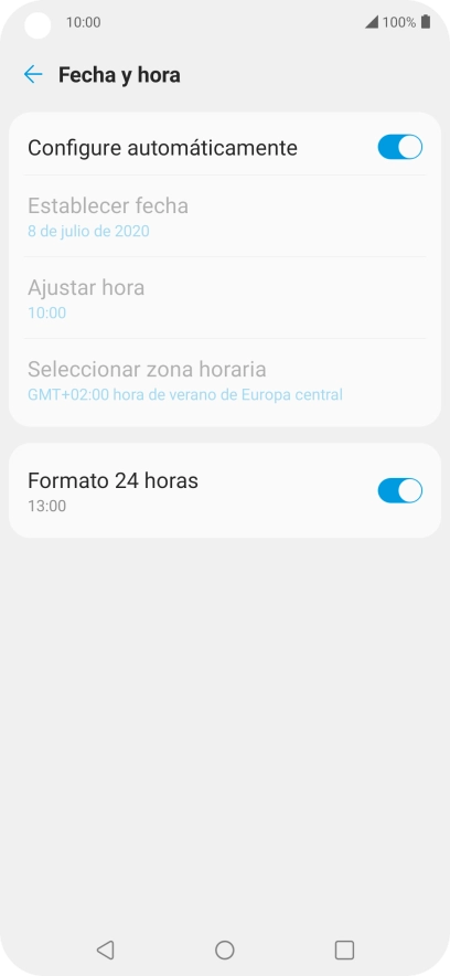 Pulsa la tecla de inicio para terminar y regresar a la pantalla de inicio. Pulsa la tecla de inicio para terminar y regresar a la pantalla de inicio.