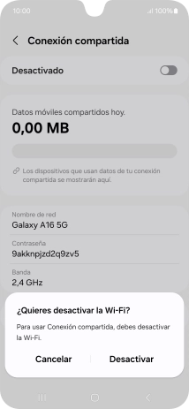 Pulsa Desactivar.
