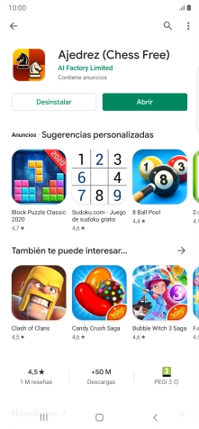 Pulsa la tecla de inicio para terminar y regresar a la pantalla de inicio. Pulsa la tecla de inicio para terminar y regresar a la pantalla de inicio.