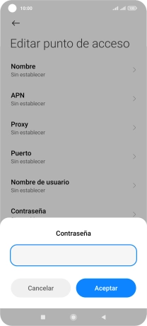 Introduce wap125 y pulsa Aceptar. Introduce wap125 y pulsa Aceptar.