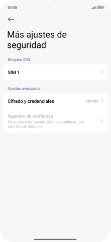 Pulsa el nombre de la tarjeta SIM. Pulsa el nombre de la tarjeta SIM.
