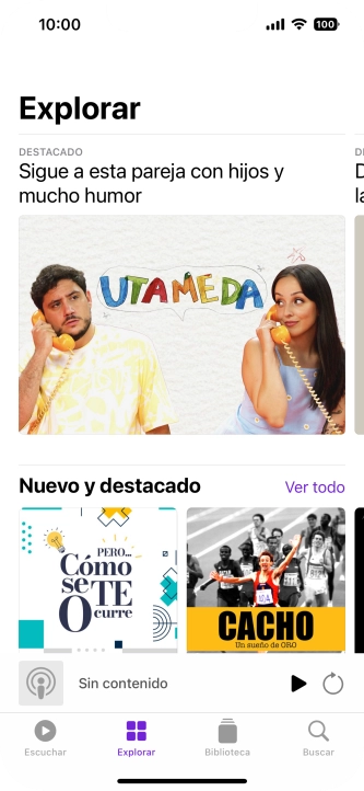 Desliza el dedo hacia arriba desde la parte inferior de la pantalla para terminar y volver a la pantalla de inicio. Desliza el dedo hacia arriba desde la parte inferior de la pantalla para terminar y volver a la pantalla de inicio.
