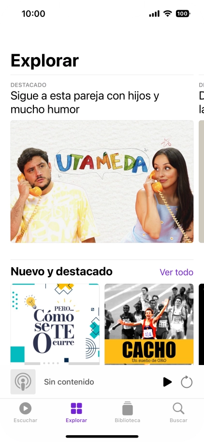 Desliza el dedo hacia arriba desde la parte inferior de la pantalla para terminar y volver a la pantalla de inicio. Desliza el dedo hacia arriba desde la parte inferior de la pantalla para terminar y volver a la pantalla de inicio.