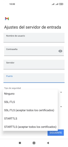 Pulsa Ninguno.