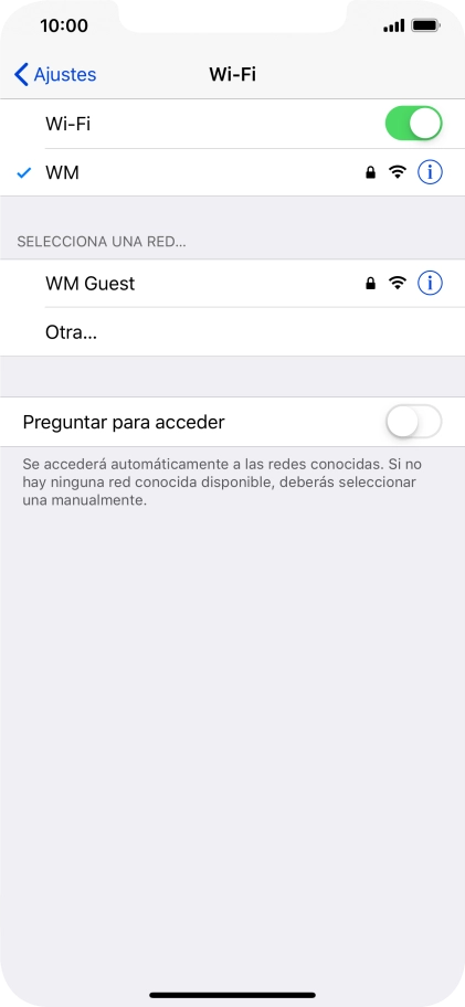 Desliza el dedo hacia arriba desde la parte inferior de la pantalla para terminar y volver a la pantalla de inicio. Desliza el dedo hacia arriba desde la parte inferior de la pantalla para terminar y volver a la pantalla de inicio.
