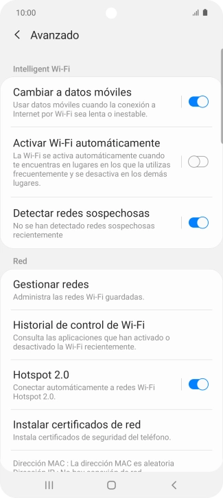 Pulsa el indicador junto a Pulsa el indicador junto a