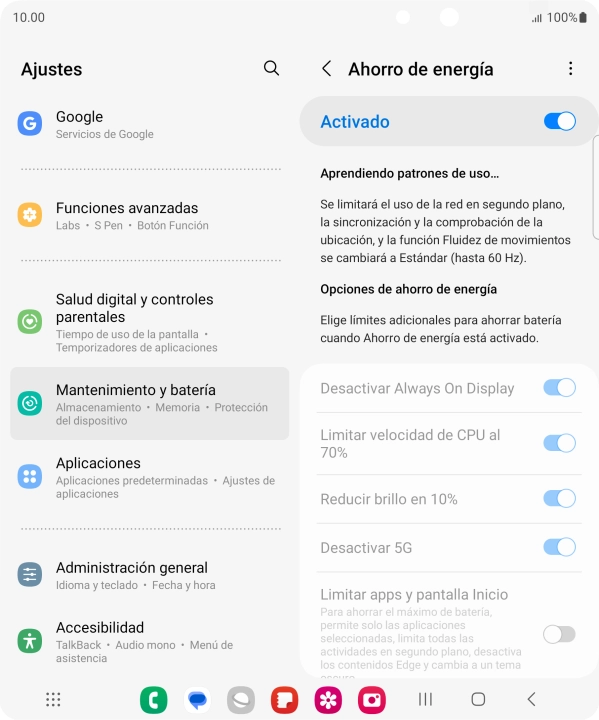 Pulsa la tecla de inicio para terminar y regresar a la pantalla de inicio. Pulsa la tecla de inicio para terminar y regresar a la pantalla de inicio.