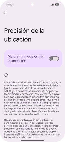Si pulsas el indicador junto a Si pulsas el indicador junto a