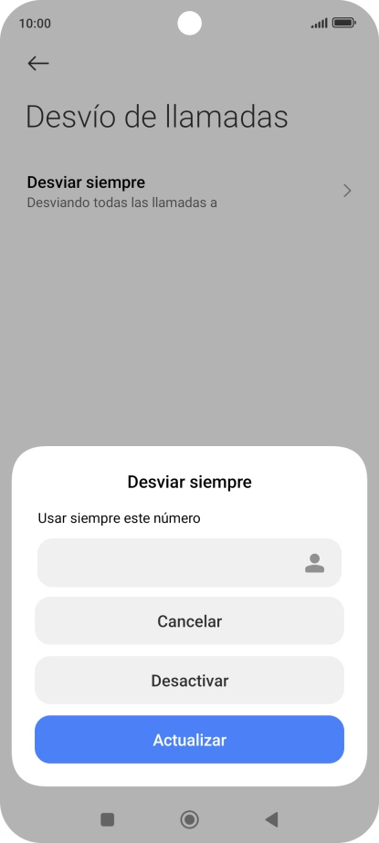 Pulsa Desactivar. Pulsa Desactivar.