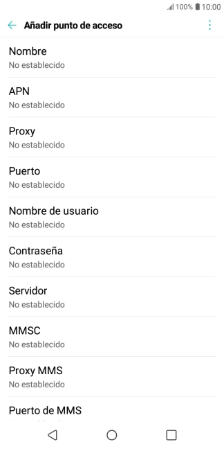 Pulsa Nombre. Pulsa Nombre.