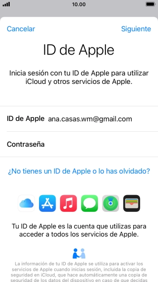 Pulsa Siguiente.