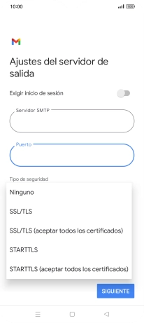 Pulsa SSL/TLS.