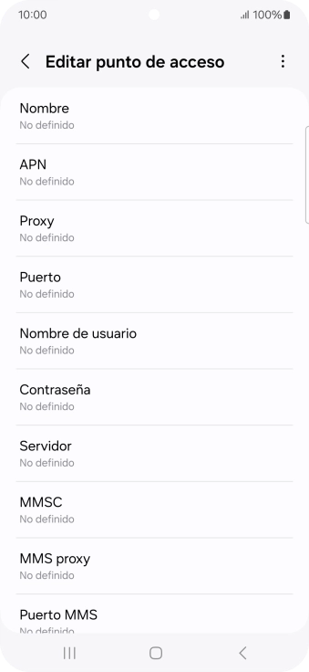 Pulsa Nombre. Pulsa Nombre.