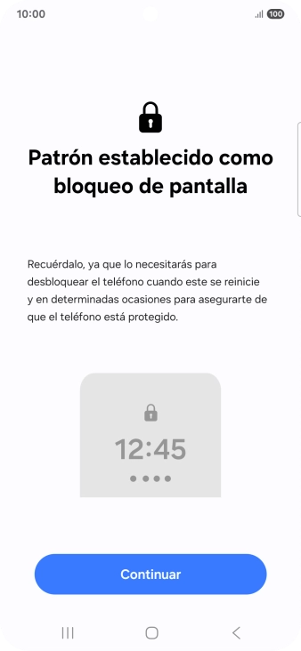 Pulsa Continuar. Pulsa Continuar.